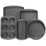 5-Piece GoodCook Everyday Nonstick Steel Bakeware Set