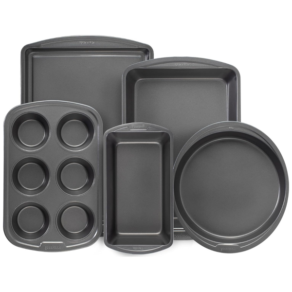 5-Piece GoodCook Everyday Nonstick Steel Bakeware Set