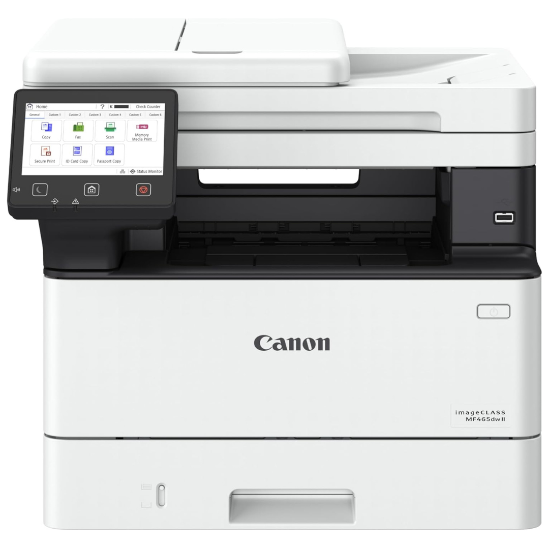 Canon MF465dw II Wireless Monochrome Laser 4-in-1 Printer/Copier/Fax/Scanner with Duplex