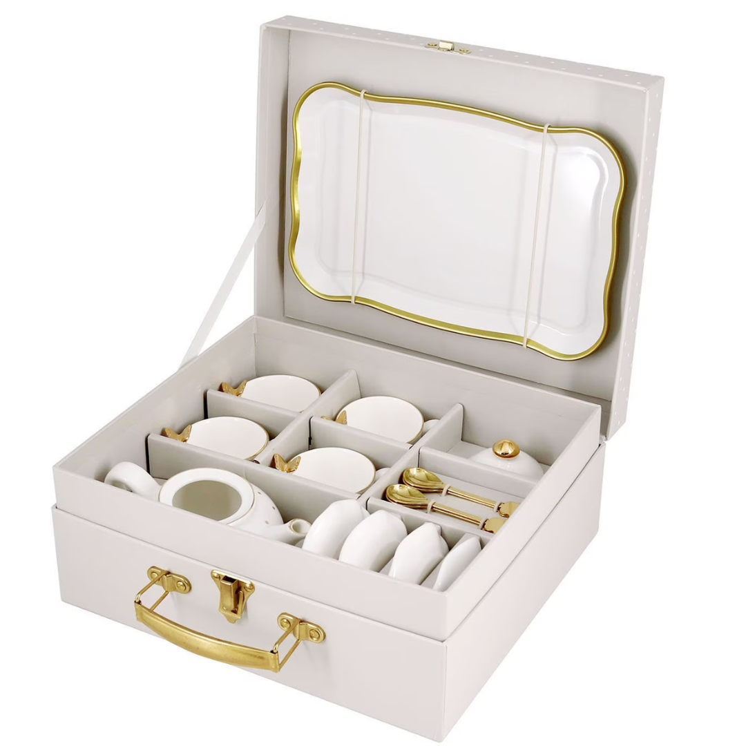 15-Piece Member's Mark Butterfly Porcelain Tea Set