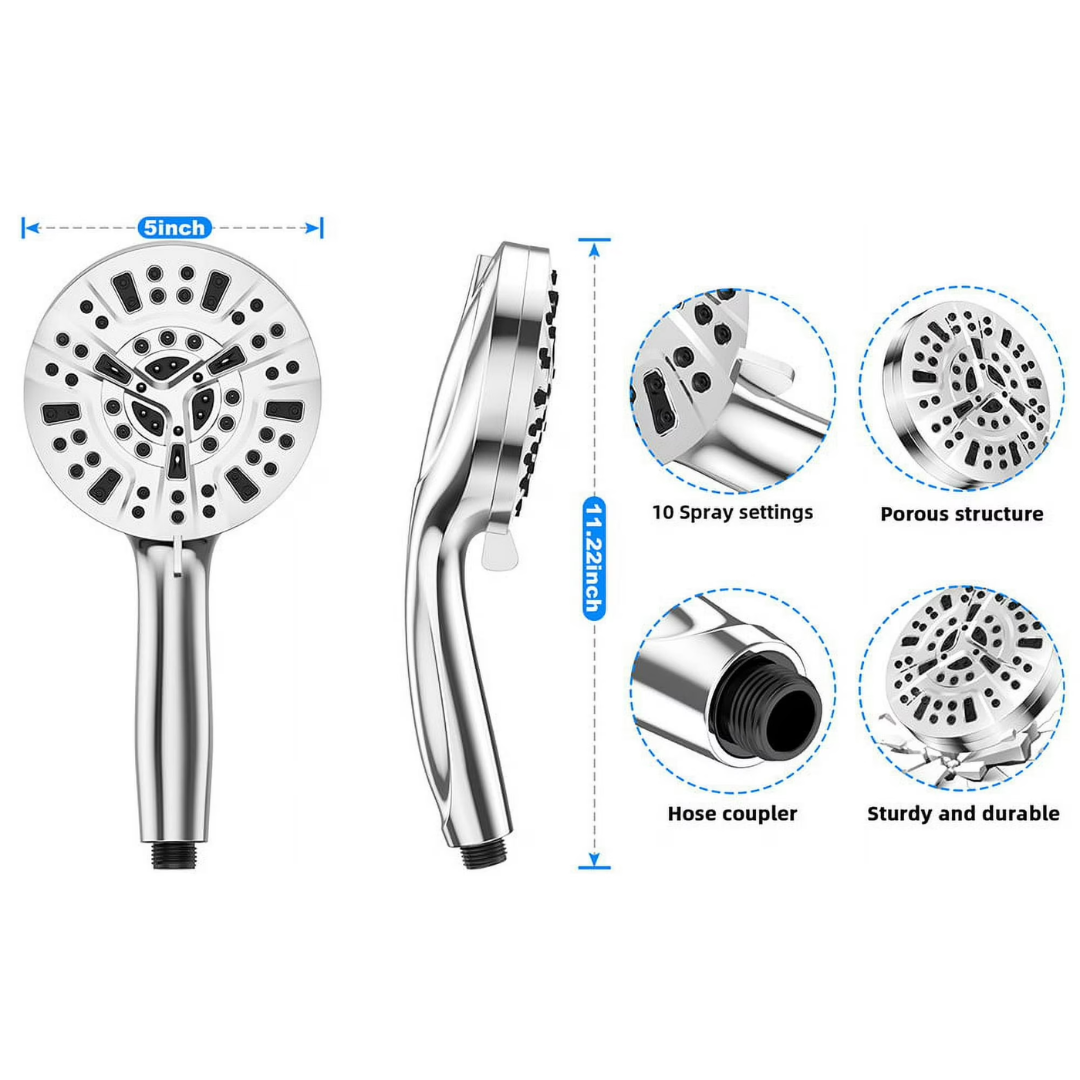 Scootworks 10 Mode Setting Detachable Shower Head