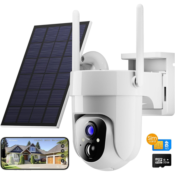 Camii 4G LTE Cellular Security Camera