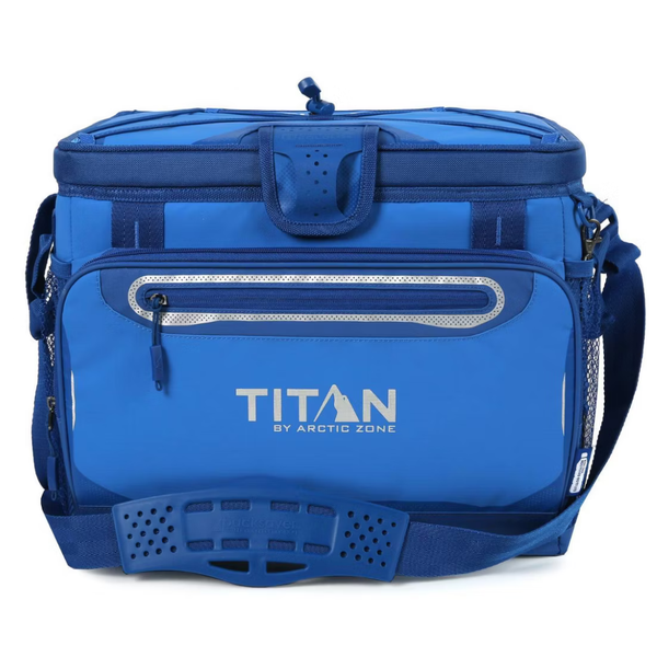 Arctic Zone Titan Deep Freeze Zipperless Hardbody 30-Can Cooler (Cerulean Blue)