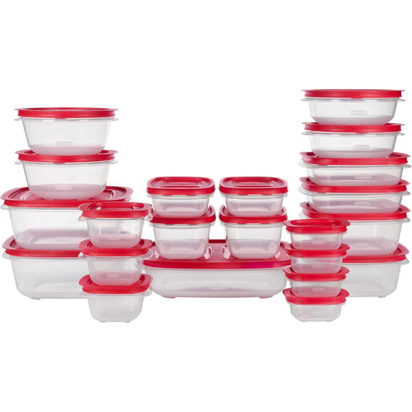 44-Piece Rubbermaid EasyStore Food Storage Containers