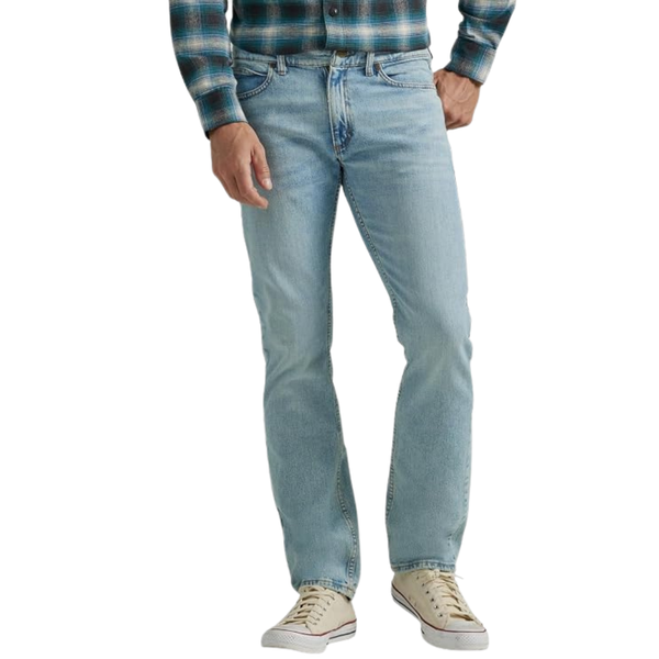 Lee Men's Legendary Slim Straight Jeans (Union Fade)