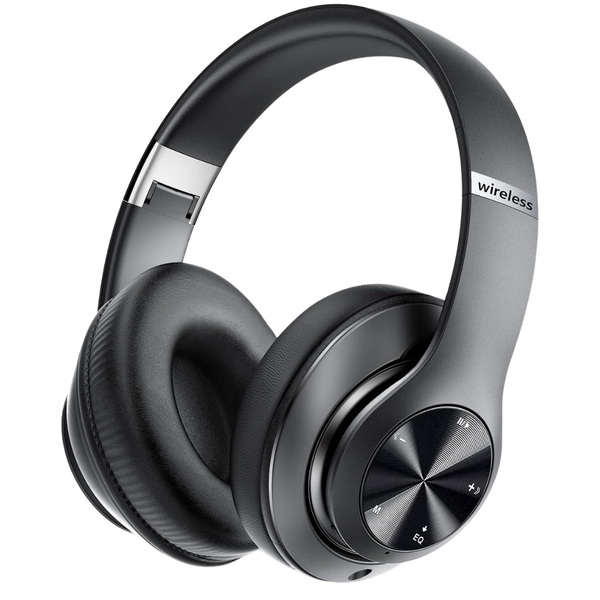 Foldable Hi-Fi Stereo Deep Bass Over Ear Headphones With 6 EQ Modes