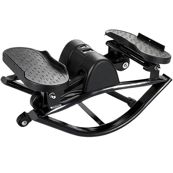 Wshxjzyay Side To Side Exercise Machine Rock Stepper (Black Or Gray)