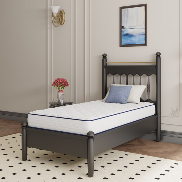 Avenco Pearl 6" Twin Size Medium Adult Supportive Innerspring Mattress