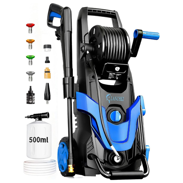 4800 PSI Pressure Washer With 4 Quick Connect Nozzles