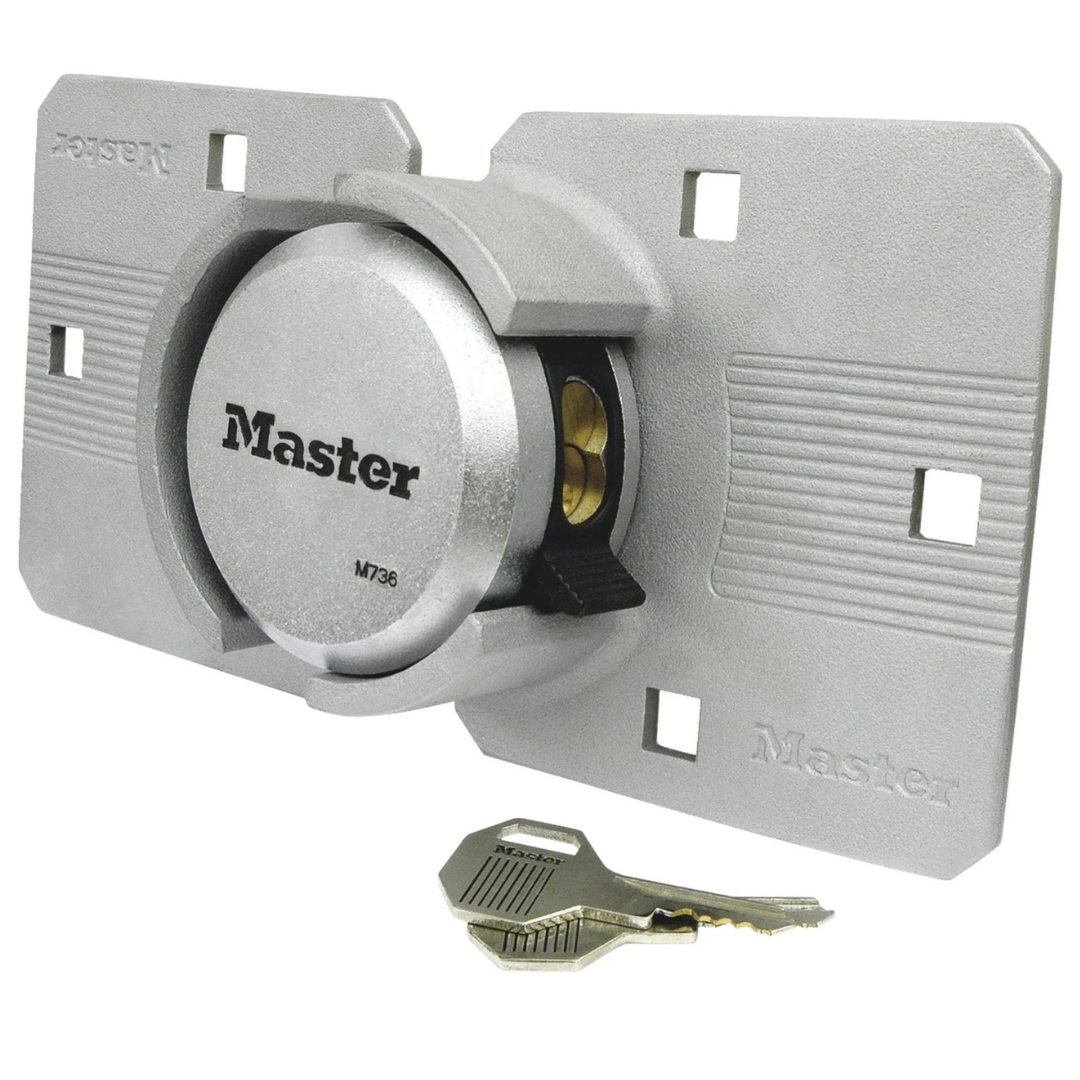 Master Lock Magnum Hidden Shackle Padlock W/ 9/16" High Security Hasp