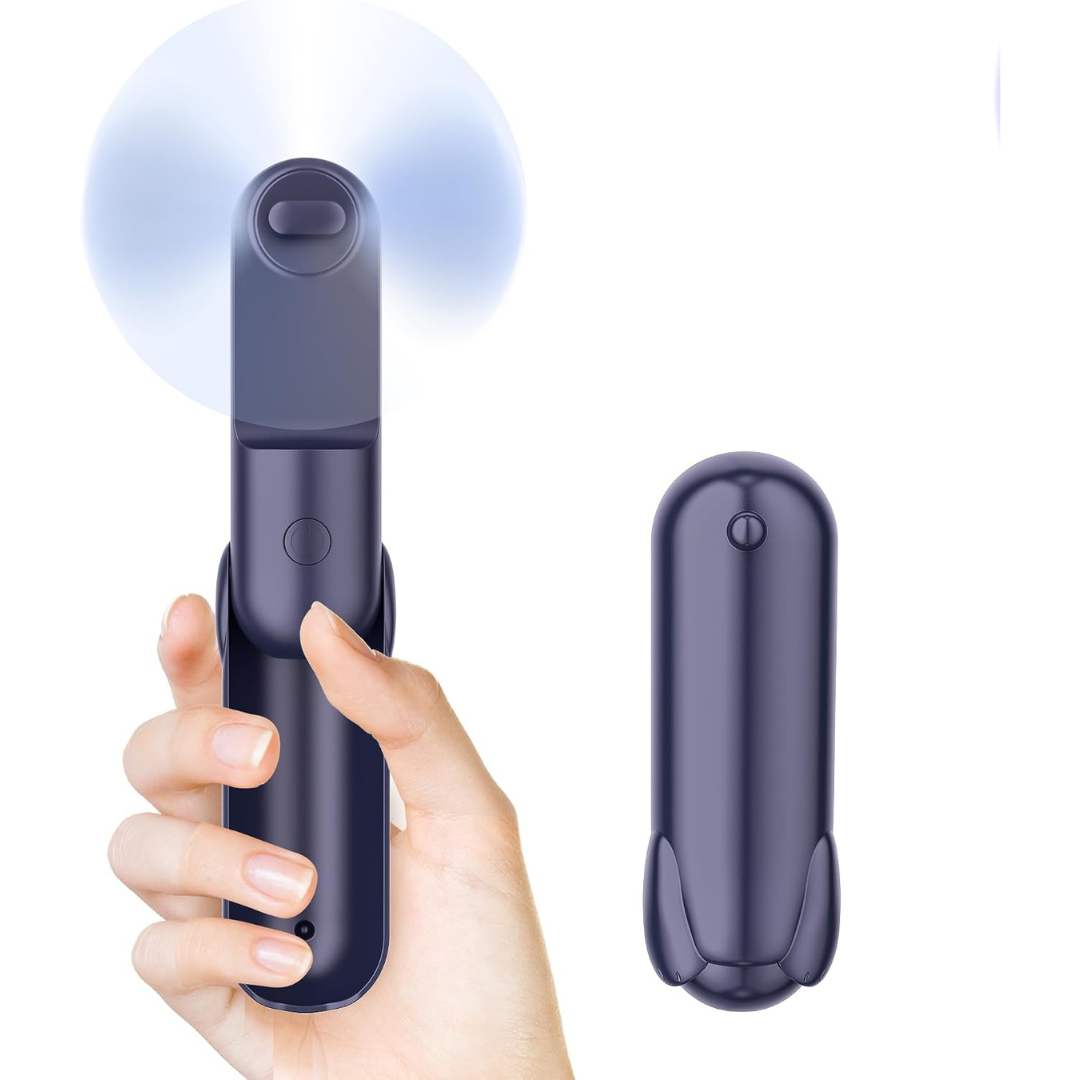 Jkjoy 2000 mAh Rechargeable Portable Mini Handheld Pocket Fan (2 Colors)