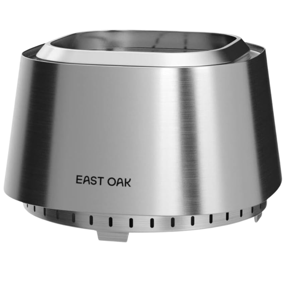 East Oak 21" Camber Smokeless Portable Fire Pit down