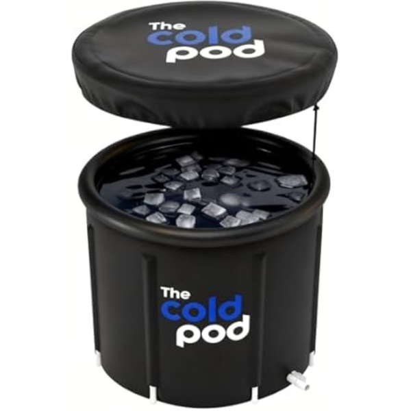 116 Gallons Portable Ice Bath Tub XL Cold Plunge Outdoor w/Cover