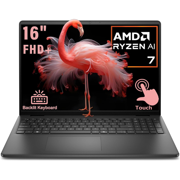 Dell 16 16" FHD+ Touch Laptop (Ryzen 7 170 / 64GB RAM / 1TB SSD)