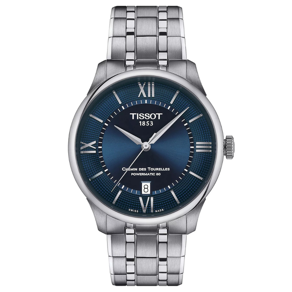 Tissot Chemin Des Tourelles Powermatic 80 Stainless Steel Men's Watch