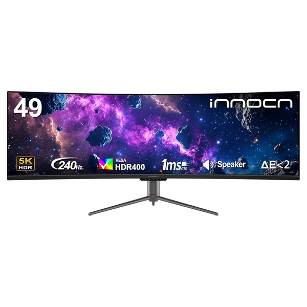 49" INNOCN 49C1S Curved 240Hz 1ms HDR VA G-SYNC Compatible Gaming Monitor