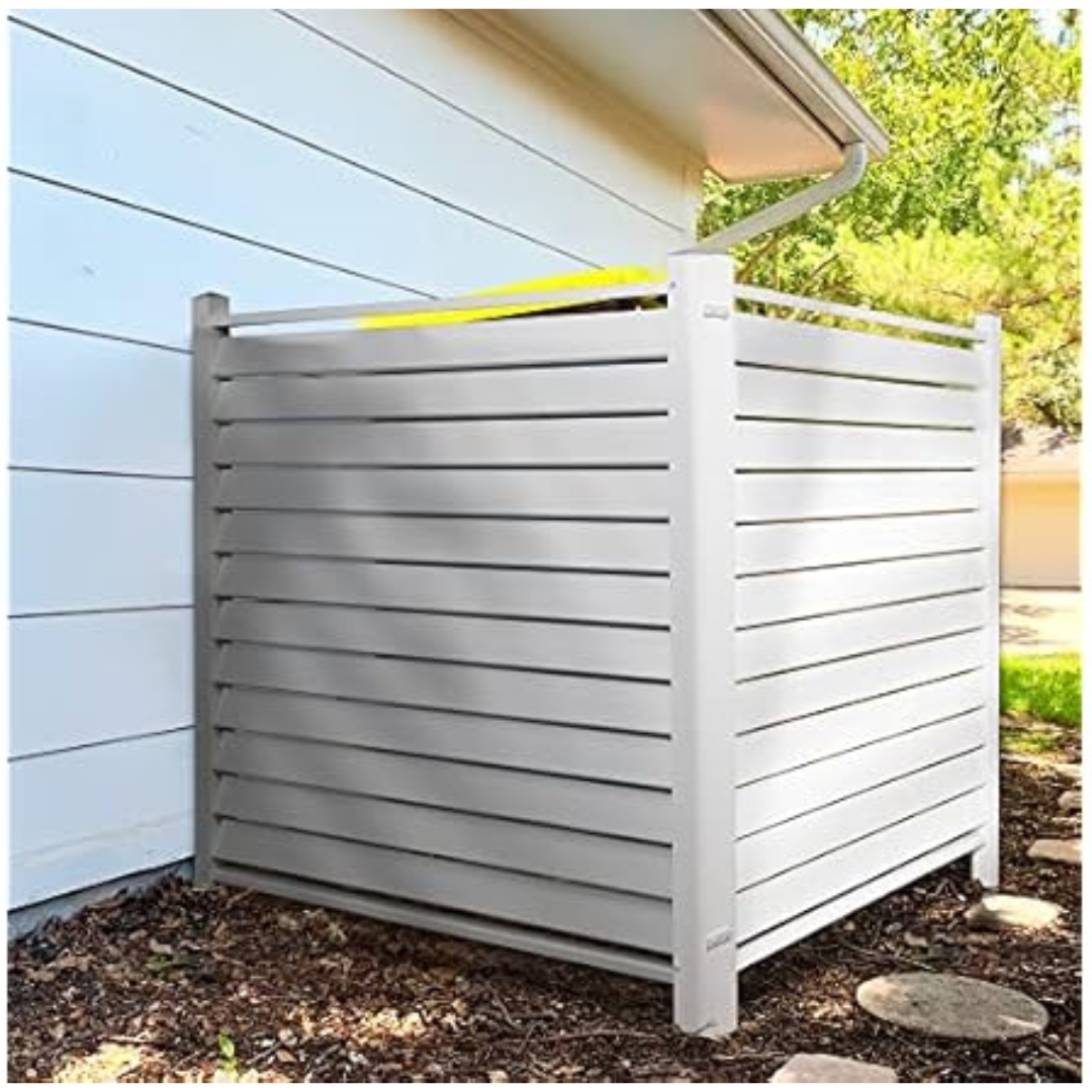 2-Panels Elevens 48"W X 48"H Outdoor Privacy Fence Panels