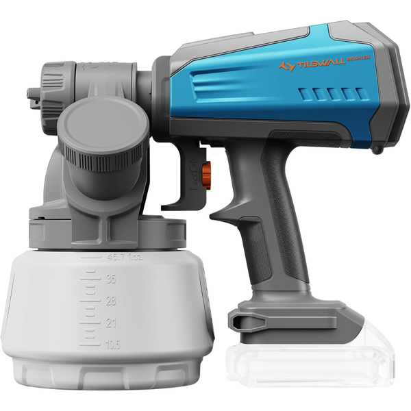 Tilswall Shark700 Brushless Cordless Paint Sprayer W/ Container
