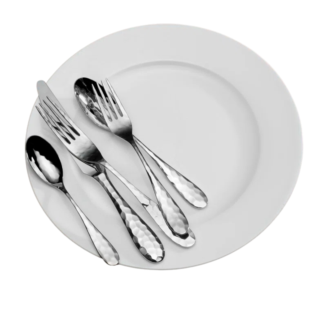 45-Piece Mikasa Lilah 18.10 Stainless Steel Flatware Set (Service For 8)