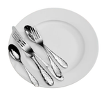 45-Piece Mikasa Lilah 18.10 Stainless Steel Flatware Set (Service For 8)