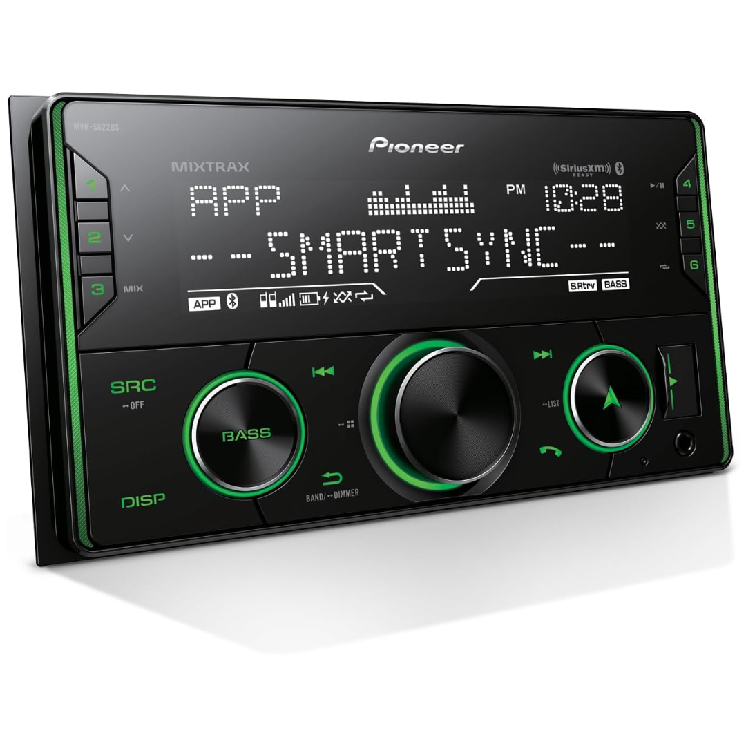 Pioneer MVH-S622BS Double DIN Digital Media Receiver