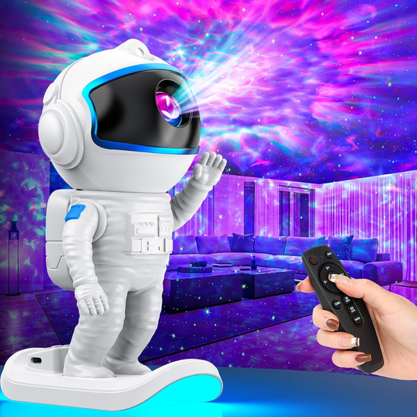 Stbands Star Galaxy LED Night Light Ceiling Projector W/ Timer & Remote (Astronaut)