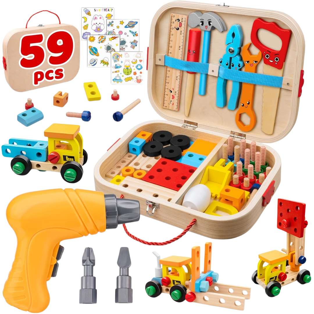59-Piece Kids Tool Set