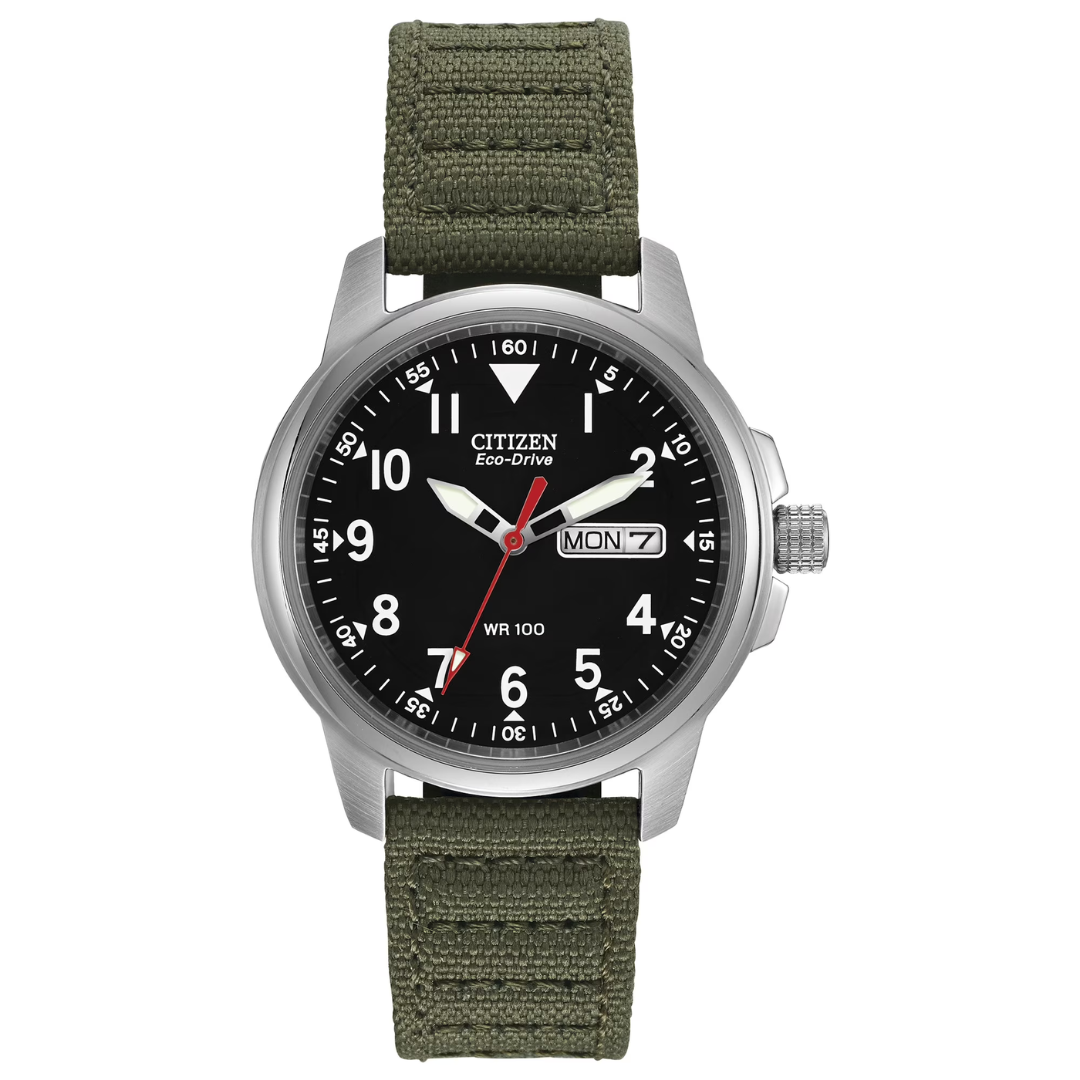 Citizen Men's Eco-Drive Weekender Garrison Field Watch (BM8180-03E)
