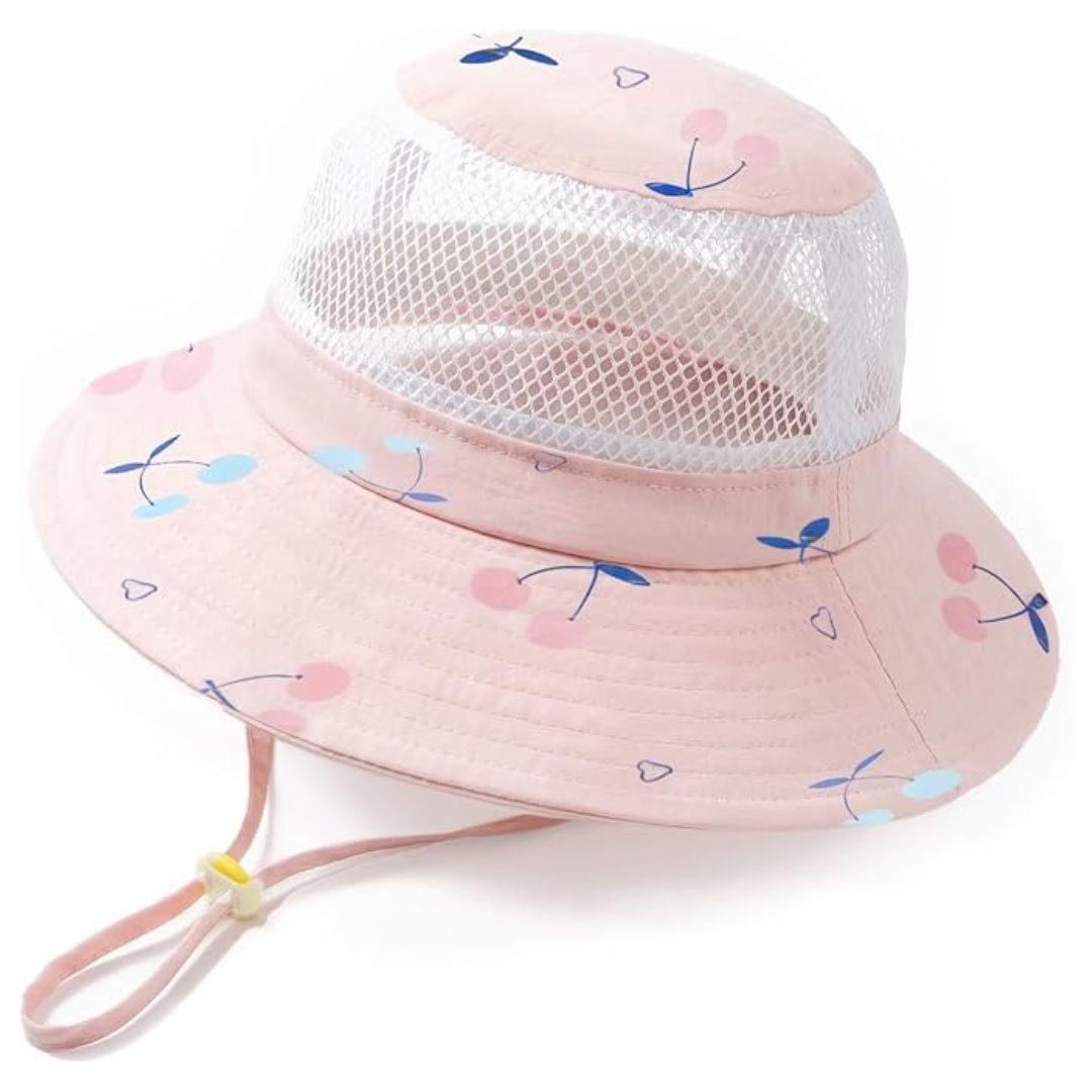 Kids' Breathable UPF 50+ Sun Protection Hat (Various Colors)