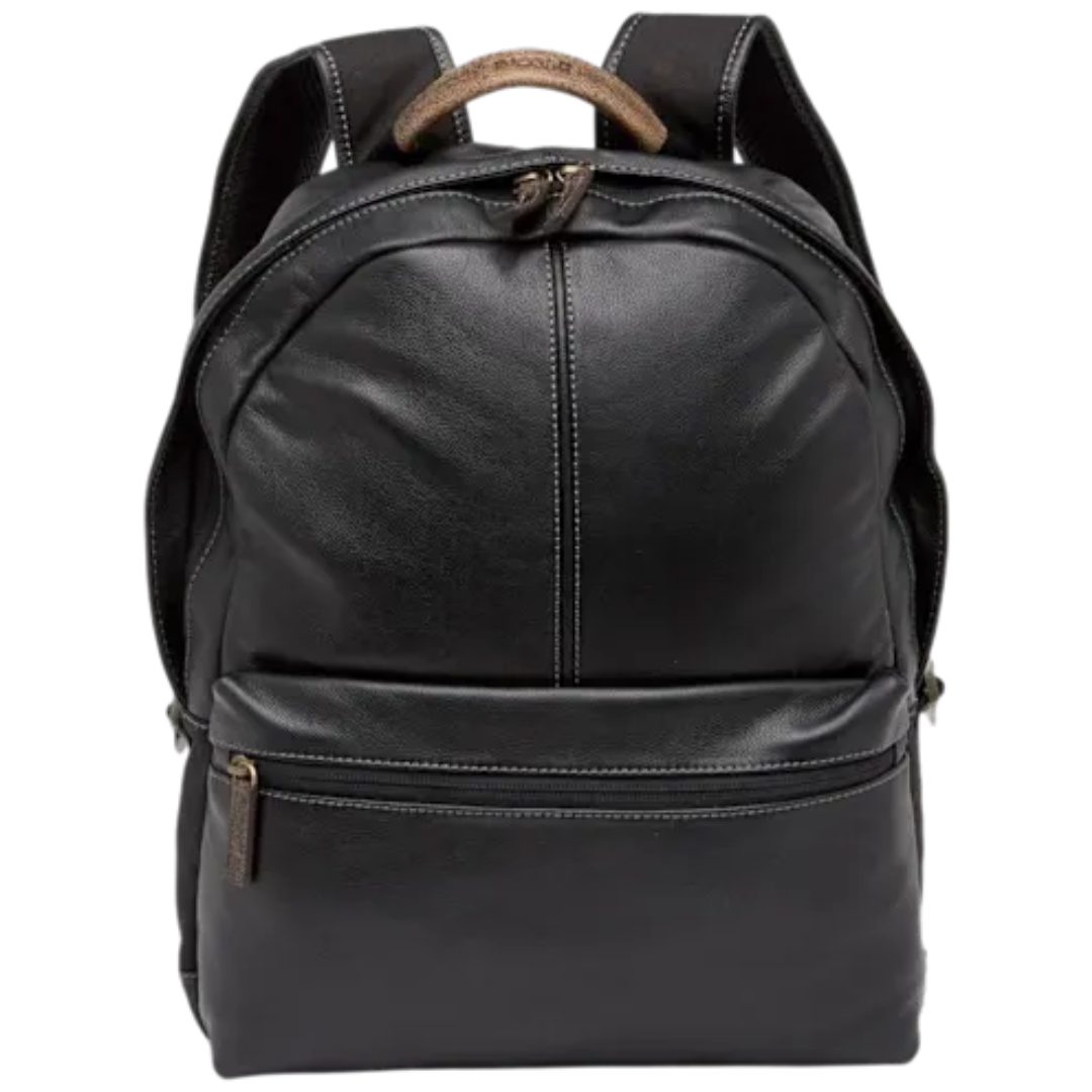 Boconi Garth Soft Genuine Leather Slim Backpack (2 Colors)