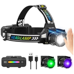 TDT Rechargeable High Lumens LED Headlight With 24 Modes