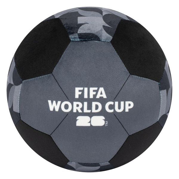 Jazwares 9" FIFA World Cup 2026 Black Plush Soccer Ball