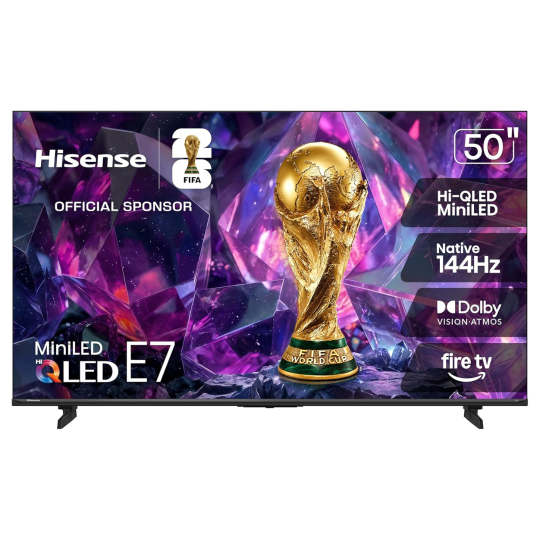 50" Hisense E7 Cinema Series 4K Ultra HDR Smart QLED Mini-LED Fire TV