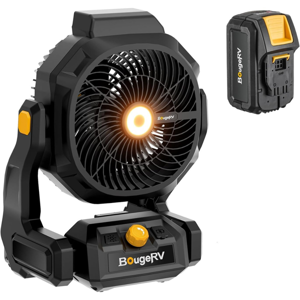 BougeRV AC/DC Portable Cordless Fan