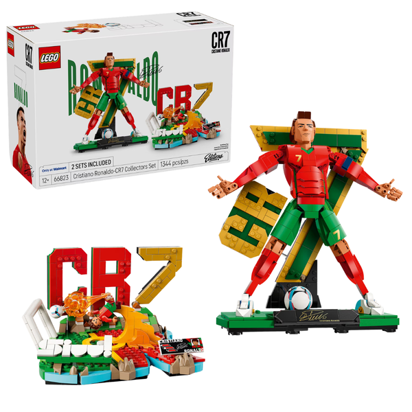 1344-Pieces LEGO Editions Cristiano Ronaldo Collector's Set (66823)