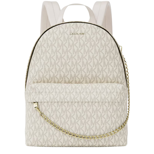 Michael Kors Slater Large Signature Logo Backpack (LT CRM MULTI)