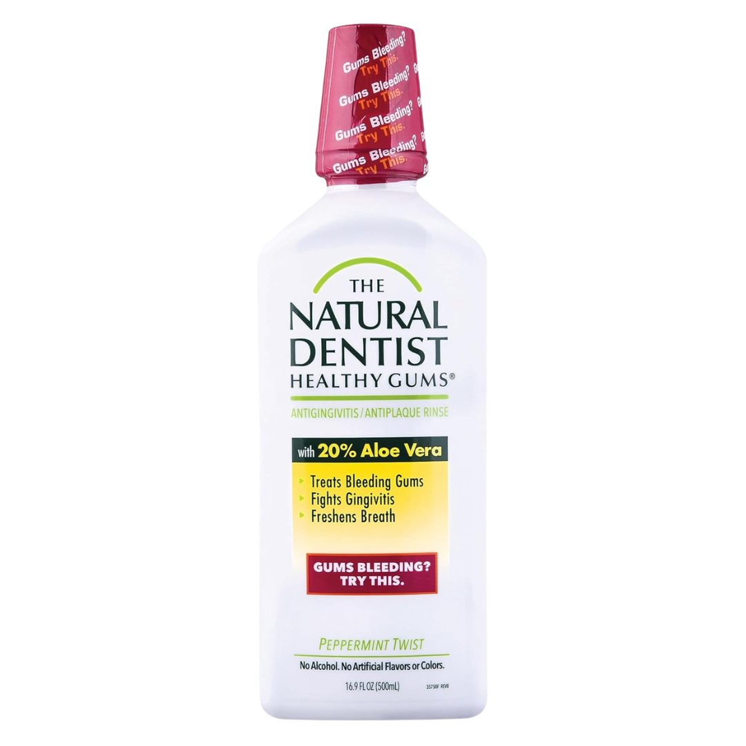 16.9-Oz The Natural Dentist Alcohol & Fluoride-Free Peppermint Twist Mouthwash