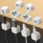10-Pack Adjustable And Convenient Magnetic Cable Clips (2 Colors)