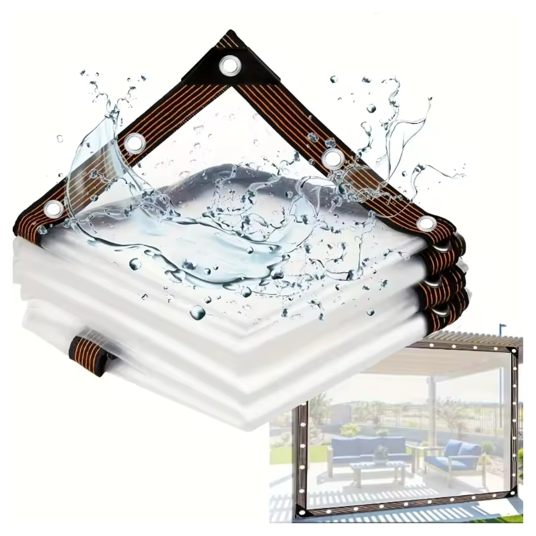Transparent Waterproof Sunproof Rainproof Tarpaulin