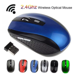 2.4G Wireless 6-Button Optical Mouse (1200DPI)