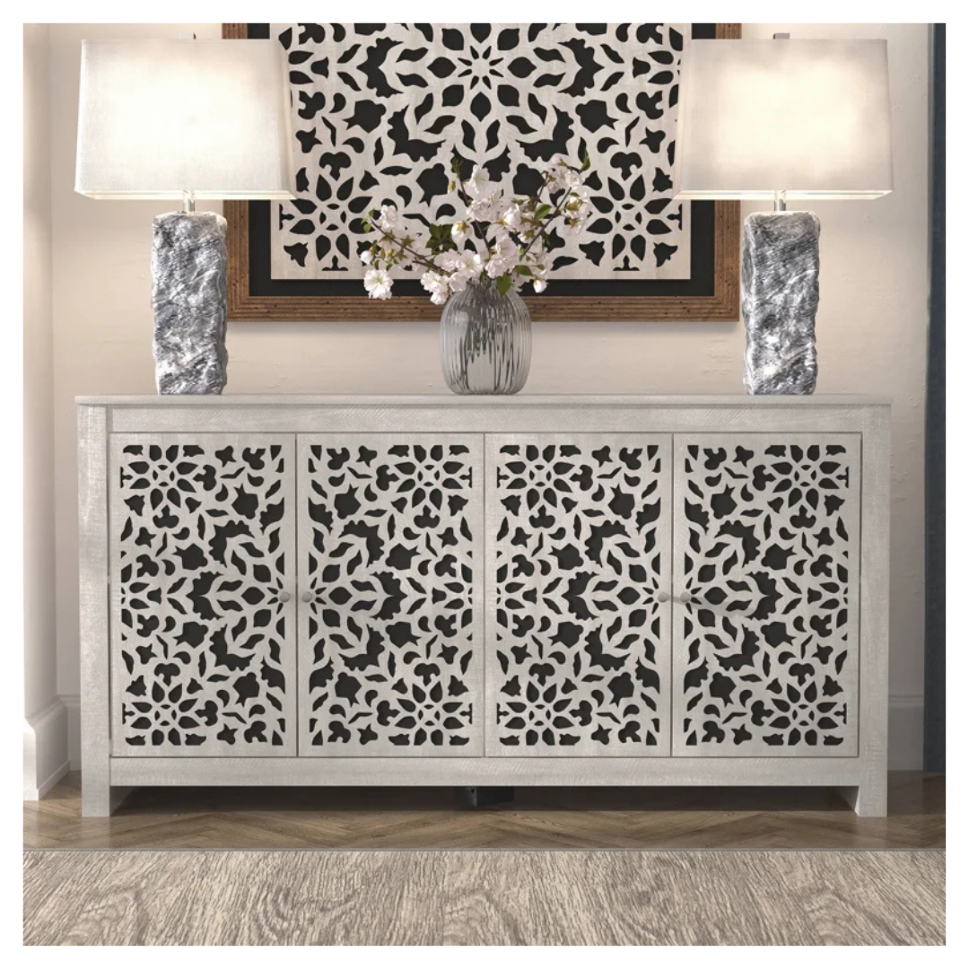 Lark Manor Arrastia 58.4" Wide Sideboard