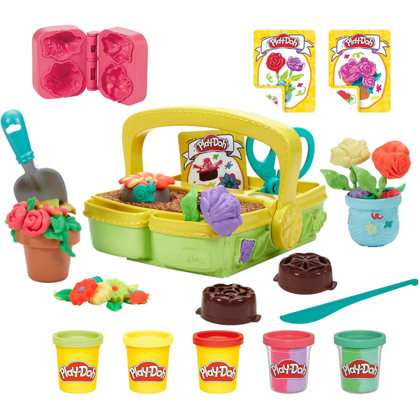 Play-Doh Blooming Flower Garden Toy Playset