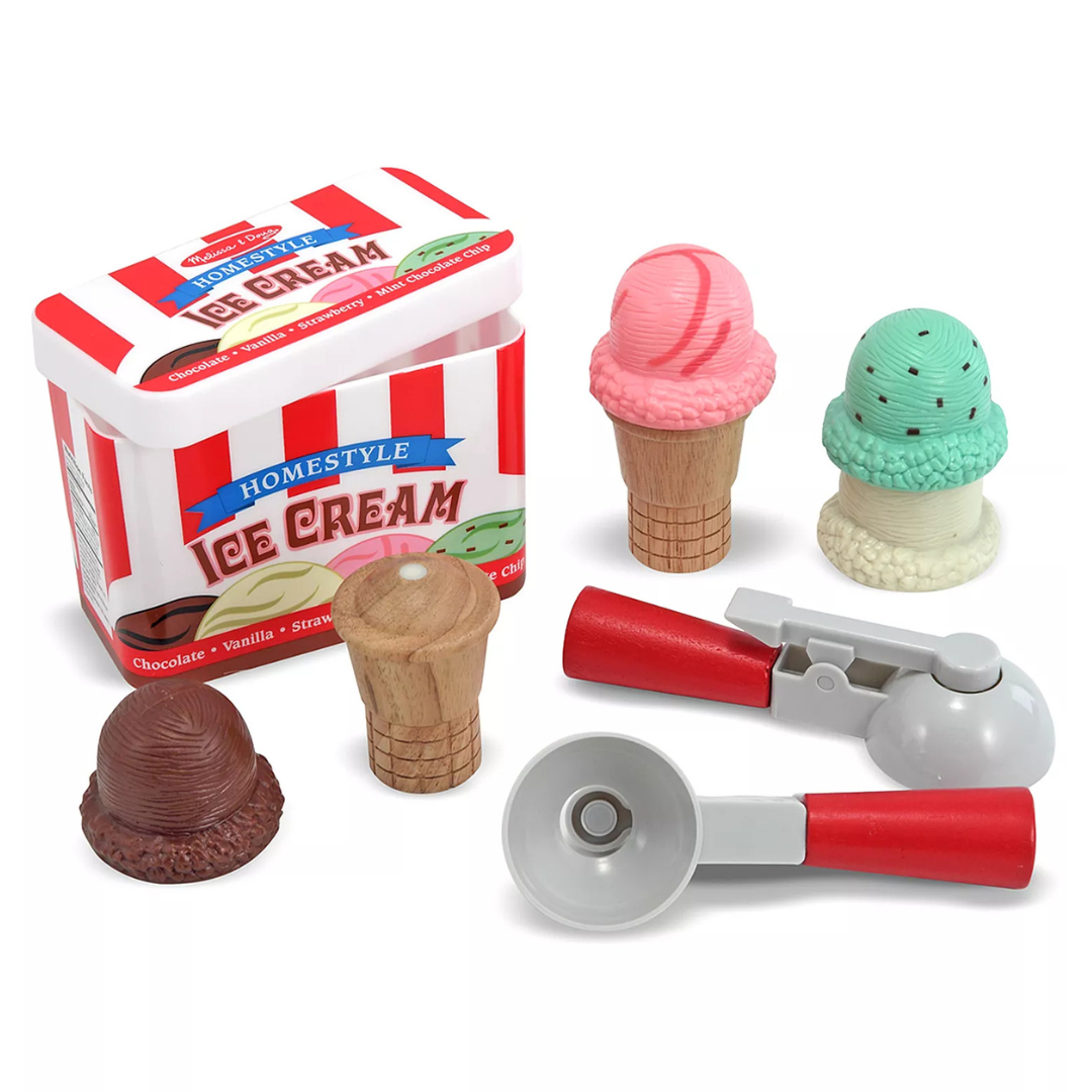 Melissa & Doug Scoop And Stack Ice Cream Playset
