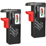 2-Pack BT-168 Universal Battery Tester Checker