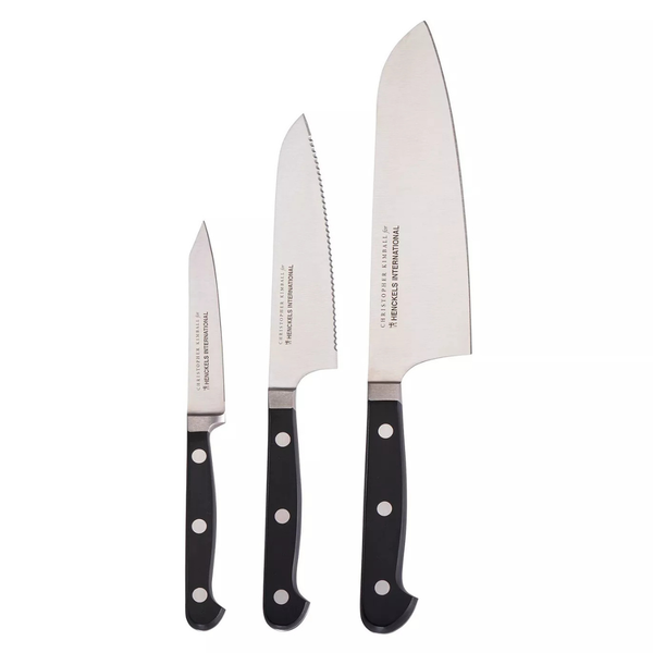 3-Piece Henckels Christopher Kimball Edition German Stainless Steel Knife Set