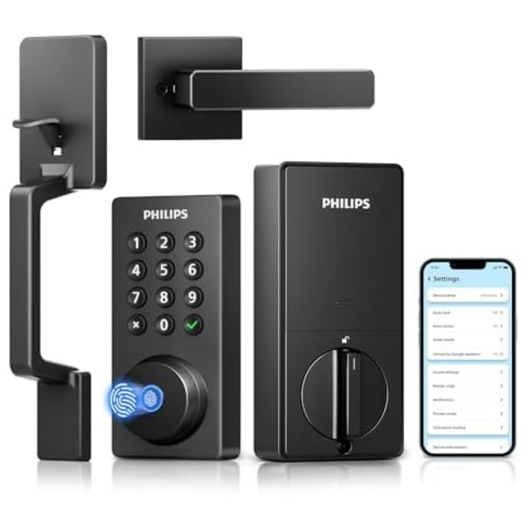 Philips Wi-Fi Smart Door Lock with Handle Set