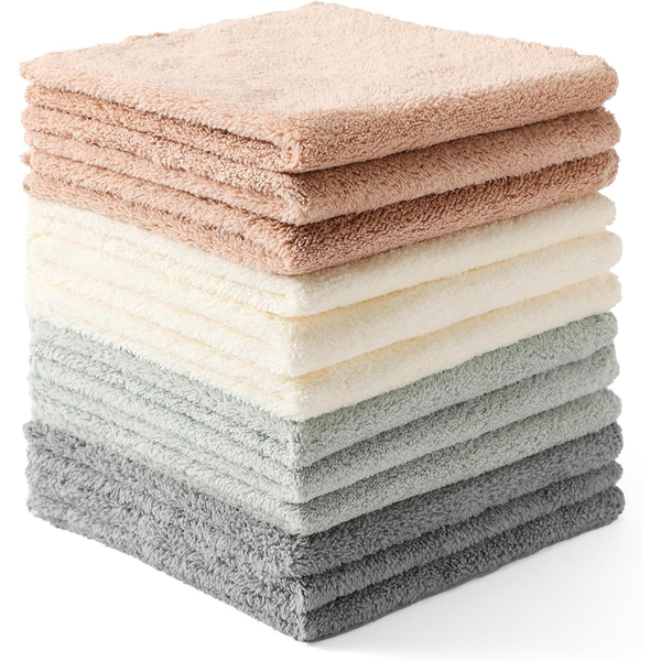 12-Pack Ultra Soft Absorbent Cleaning Cloth