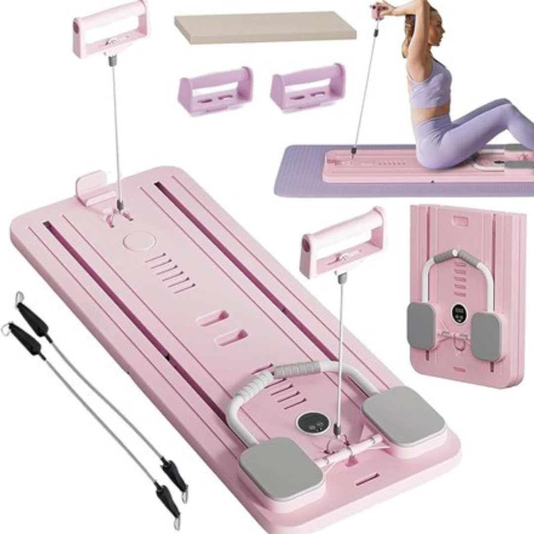 Portable Pilates Reformer Home Gym