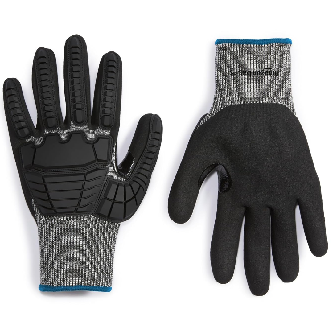 Amazon Basics Impact Protection Work Gloves