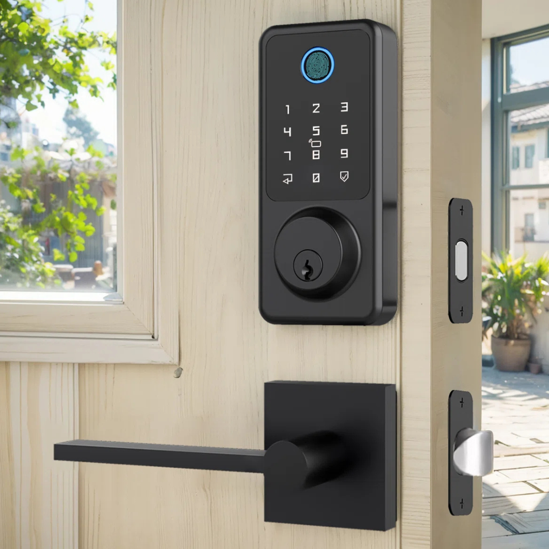 Secusly Fingerprint Smart Door Lock With Lever Handle